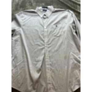 Simply Southern Shirt MENS 2XL XXL Long Sleeve Button Down gray/White‎